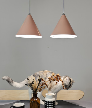 라일스 2등 주방식탁등 펜던트조명 갓조명 인테리어식탁등 (대/소)