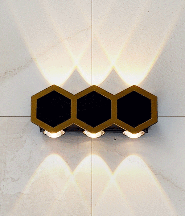 멀킨 1등, 3등 외부벽등, 인테리어 외부벽조명 (LED 2W/6W)